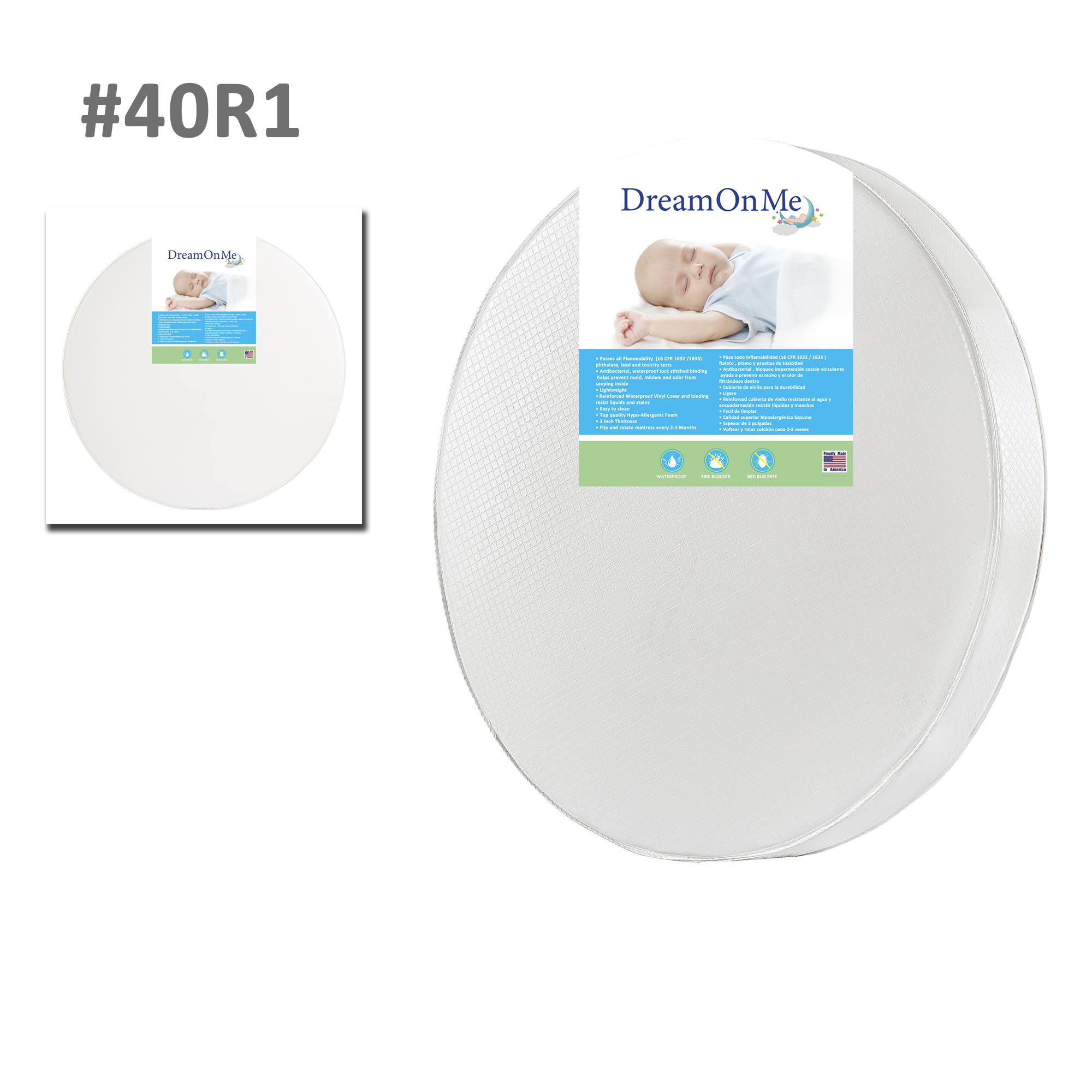 Dream On Me Recalls Crib & Toddler Bed Mattresses Due to Violation of